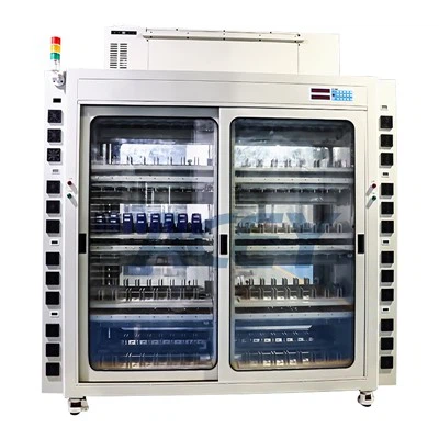 5V 30A 128 канала тестер за капацитет на призматична литиева клетка с контрол на температурата